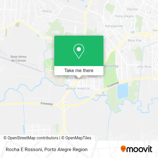 Rocha E Rossoni map