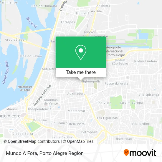 Mundo A Fora map