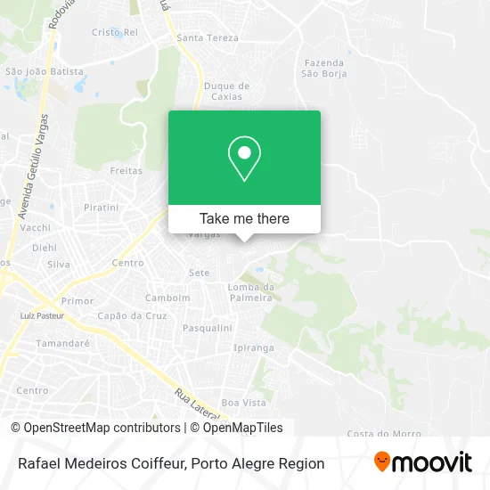 Rafael Medeiros Coiffeur map
