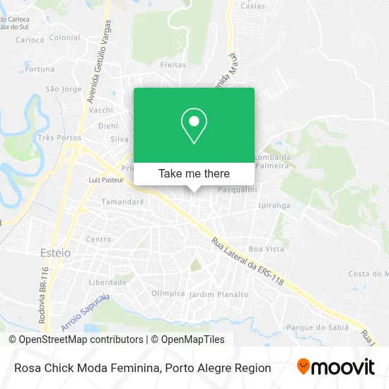 Rosa Chick Moda Feminina map