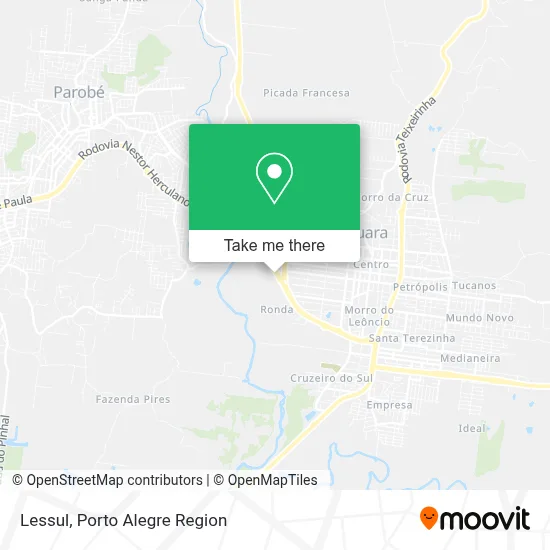 Lessul map