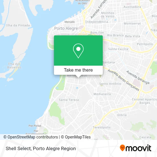 Shell Select map
