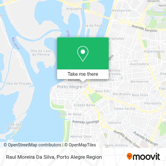 Raul Moreira Da Silva map