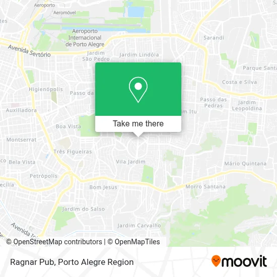 Ragnar Pub map