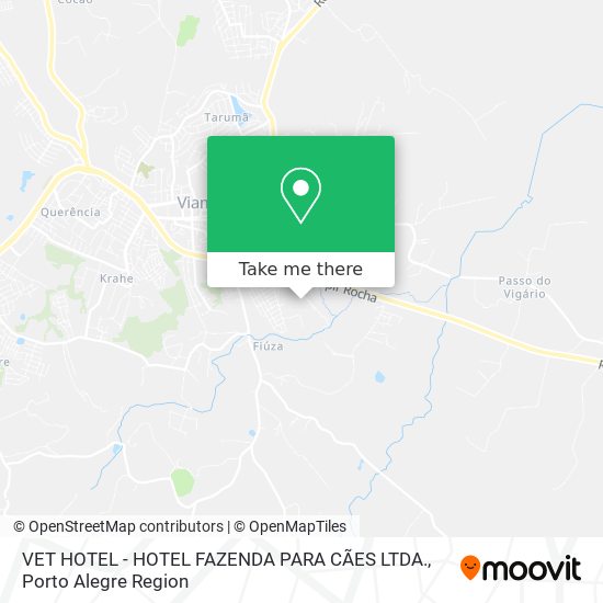 VET HOTEL - HOTEL FAZENDA PARA CÃES LTDA. map