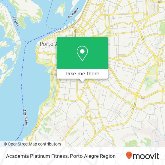 Academia Platinum Fitness map