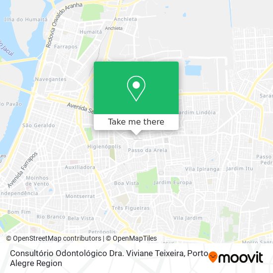 Consultório Odontológico Dra. Viviane Teixeira map