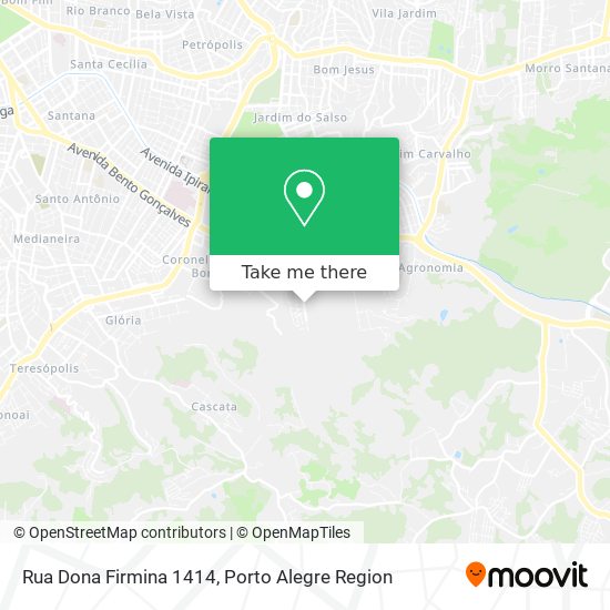 Rua Dona Firmina 1414 map