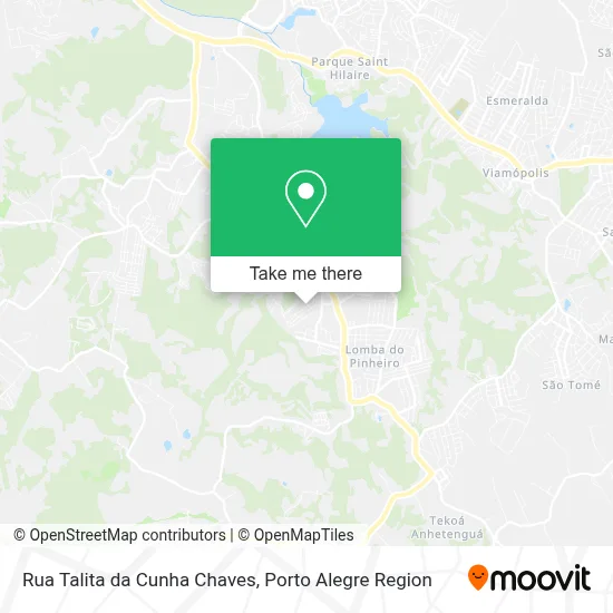 Rua Talita da Cunha Chaves map