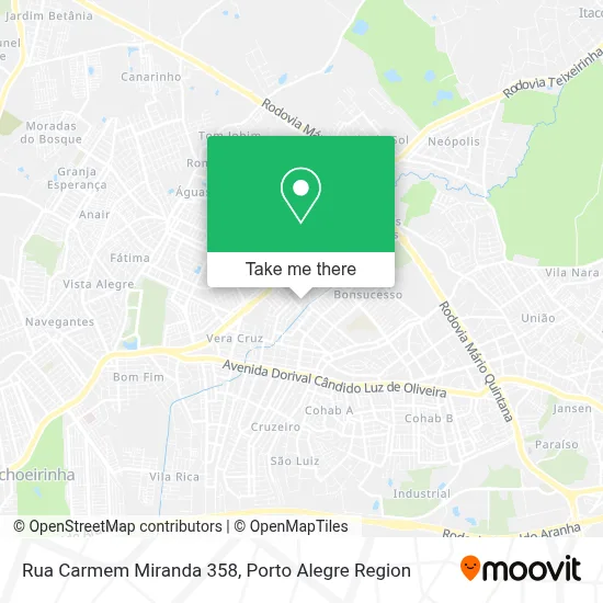 Rua Carmem Miranda 358 map