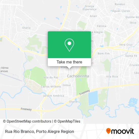 Rua Rio Branco map
