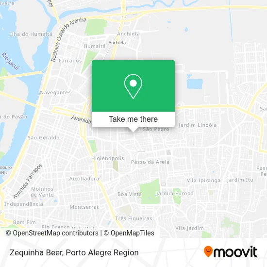 Mapa Zequinha Beer