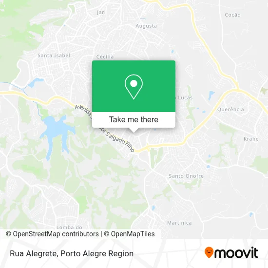 Rua Alegrete map
