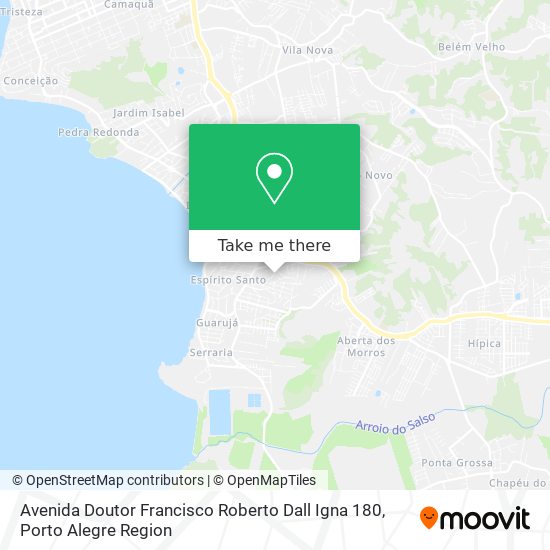 Avenida Doutor Francisco Roberto Dall Igna 180 map