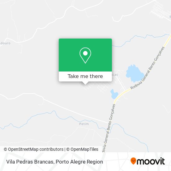 Vila Pedras Brancas map