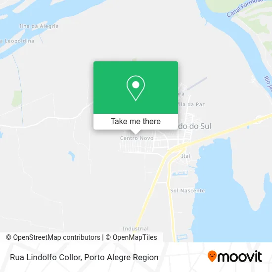 Rua Lindolfo Collor map