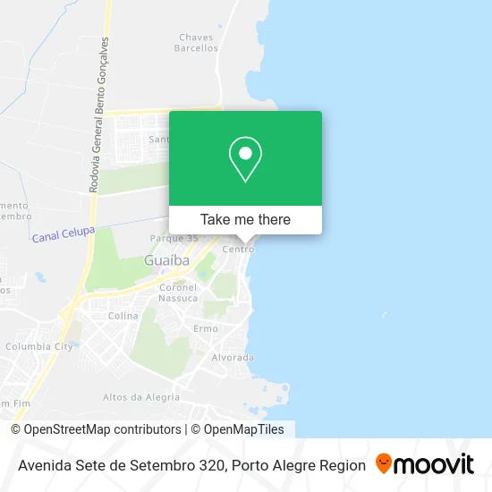 Avenida Sete de Setembro 320 map