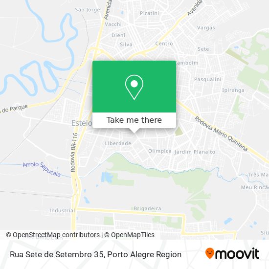 Rua Sete de Setembro 35 map