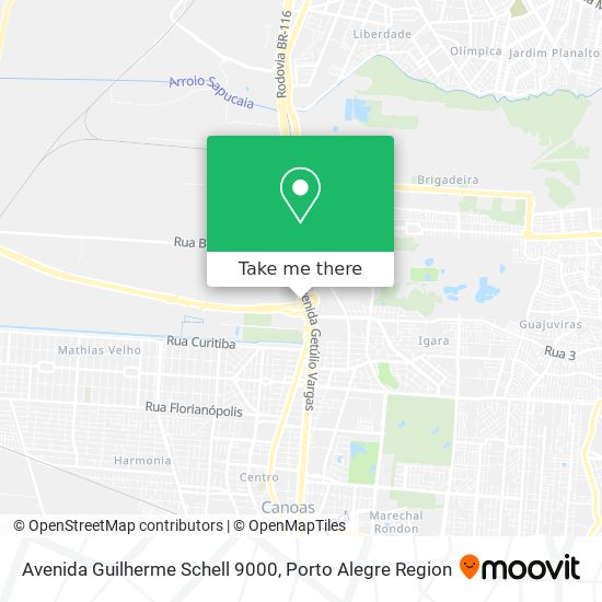 Avenida Guilherme Schell 9000 map