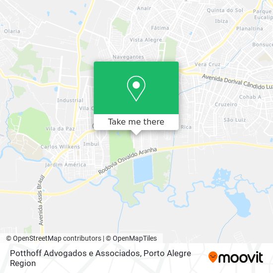 Potthoff Advogados e Associados map