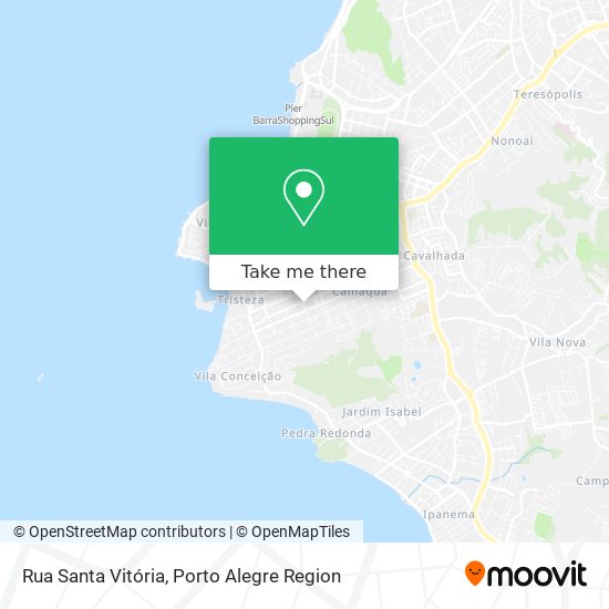 Rua Santa Vitória map