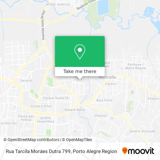 Rua Tarcila Moráes Dutra 799 map