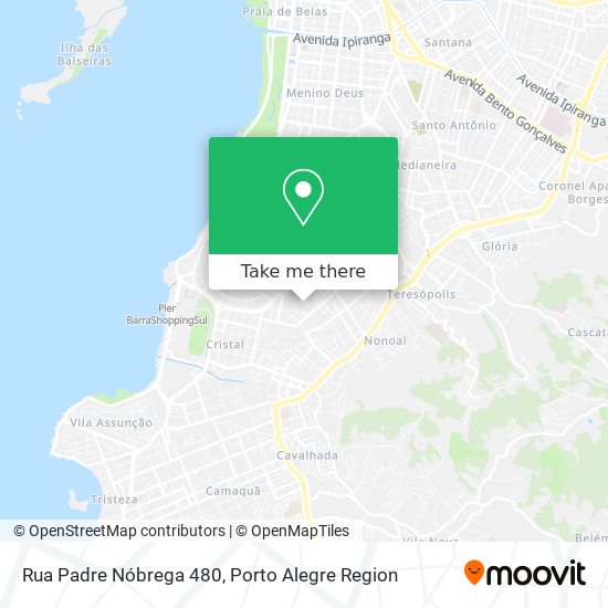 Rua Padre Nóbrega 480 map