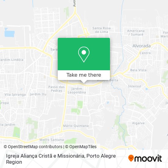 Igreja Aliança Cristã e Missionária map