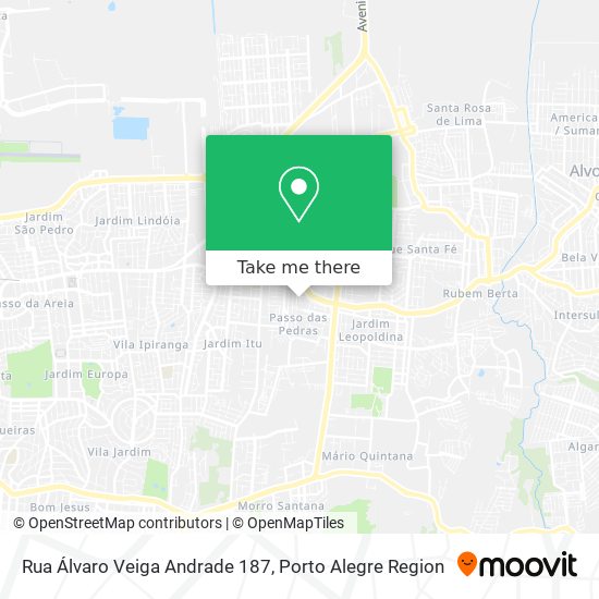 Rua Álvaro Veiga Andrade 187 map