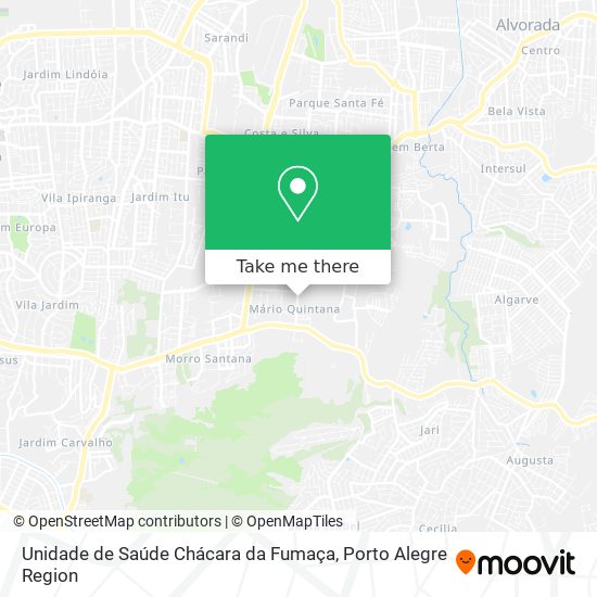 Unidade de Saúde Chácara da Fumaça map