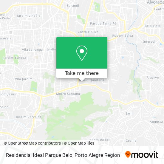 Residencial Ideal Parque Belo map