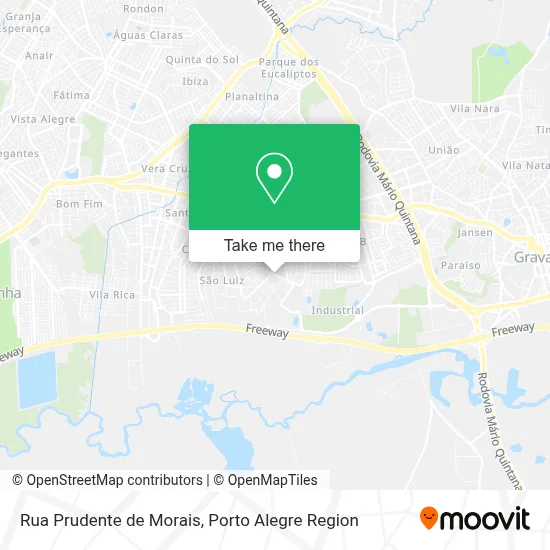 Rua Prudente de Morais map