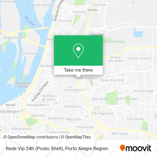 Rede Vip 24h (Posto Shell) map