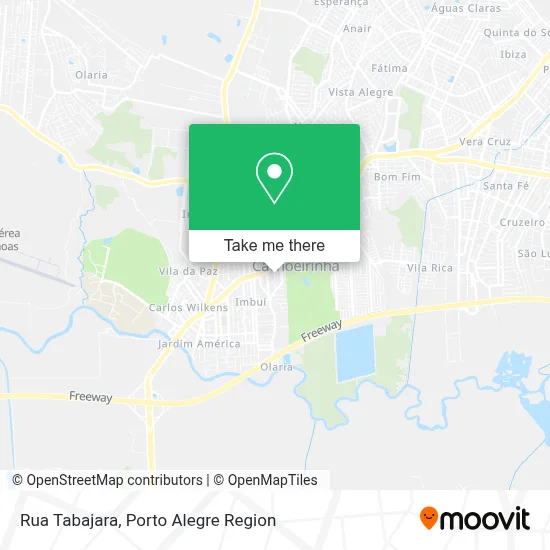 Rua Tabajara map
