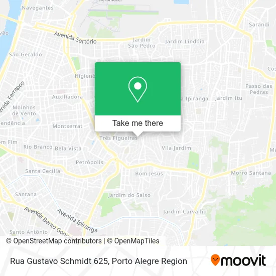 Rua Gustavo Schmidt 625 map