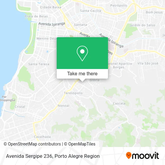 Avenida Sergipe 236 map
