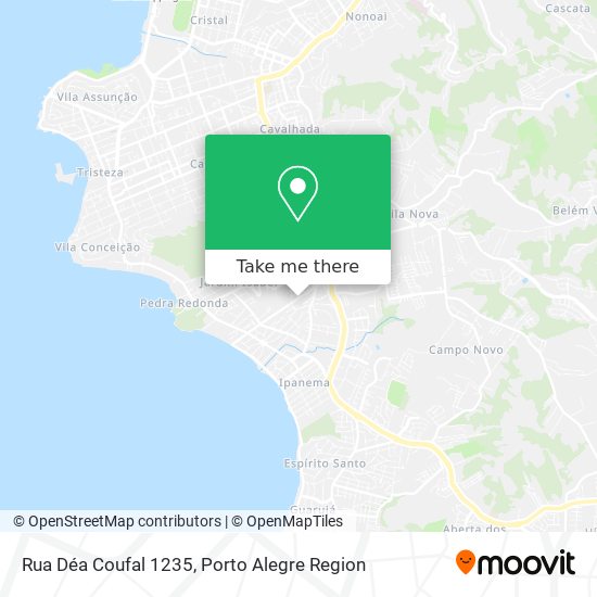 Rua Déa Coufal 1235 map
