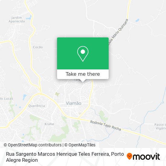 Rua Sargento Marcos Henrique Teles Ferreira map