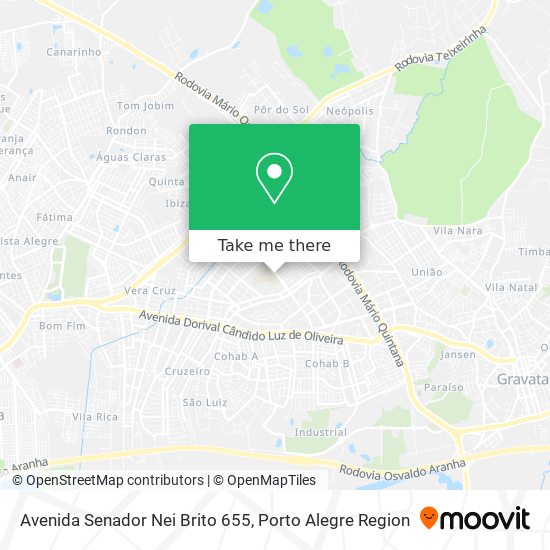Avenida Senador Nei Brito 655 map