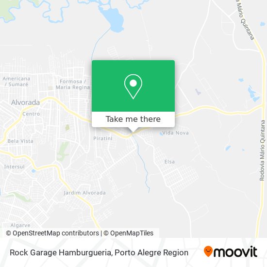 Rock Garage Hamburgueria map