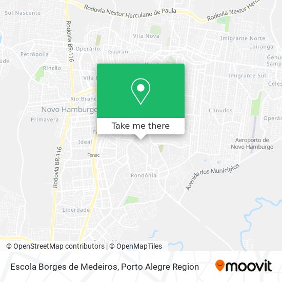 Escola Borges de Medeiros map