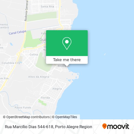 Rua Marcílio Dias 544-618 map