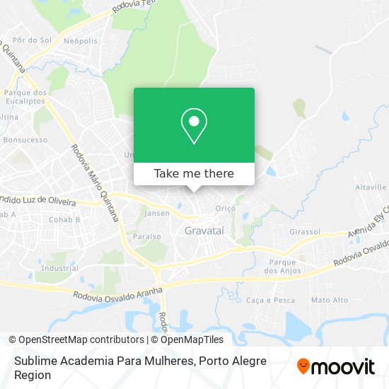 Mapa Sublime Academia Para Mulheres