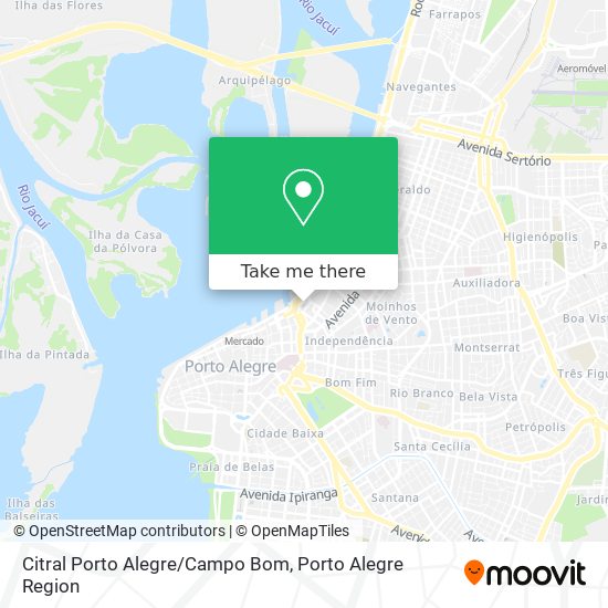 Citral Porto Alegre/Campo Bom map