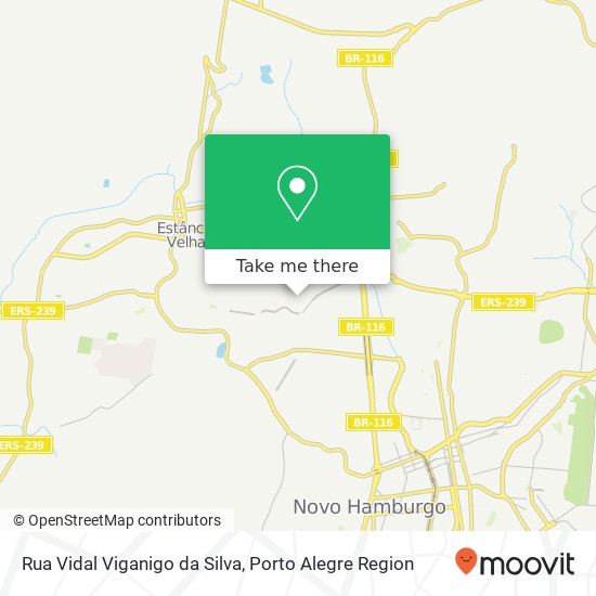 Rua Vidal Viganigo da Silva map