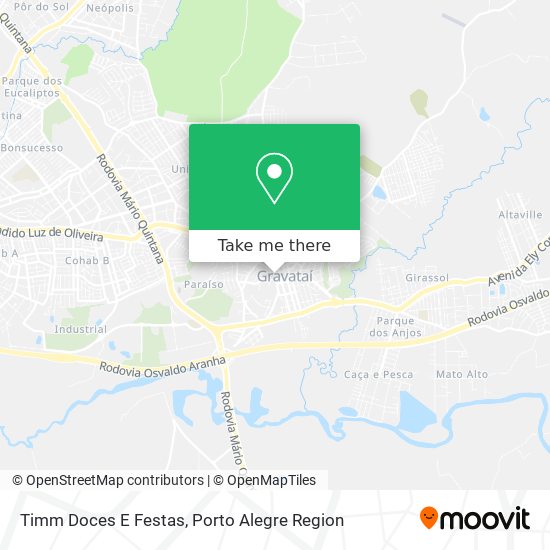 Timm Doces E Festas map