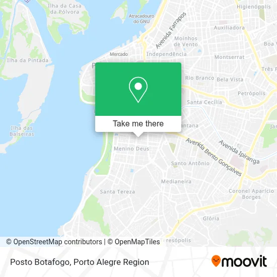 Posto Botafogo map