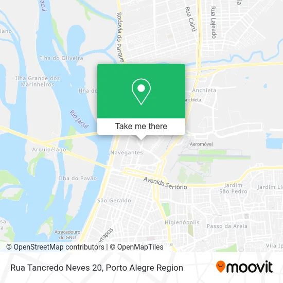Rua Tancredo Neves 20 map