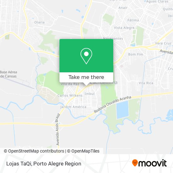 Lojas TaQi map