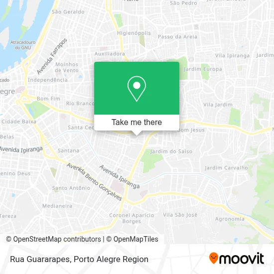 Rua Guararapes map